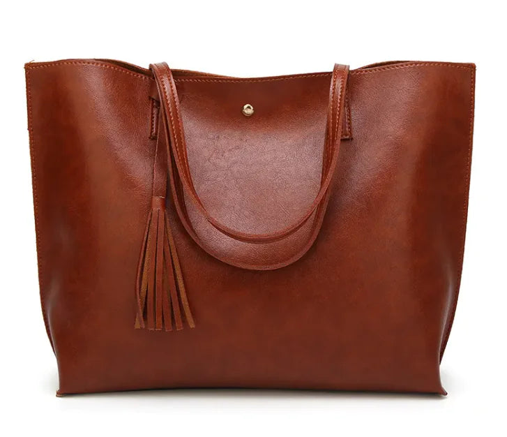 Autumn New Women's Tassel Shoulder Bag – European American Fashion