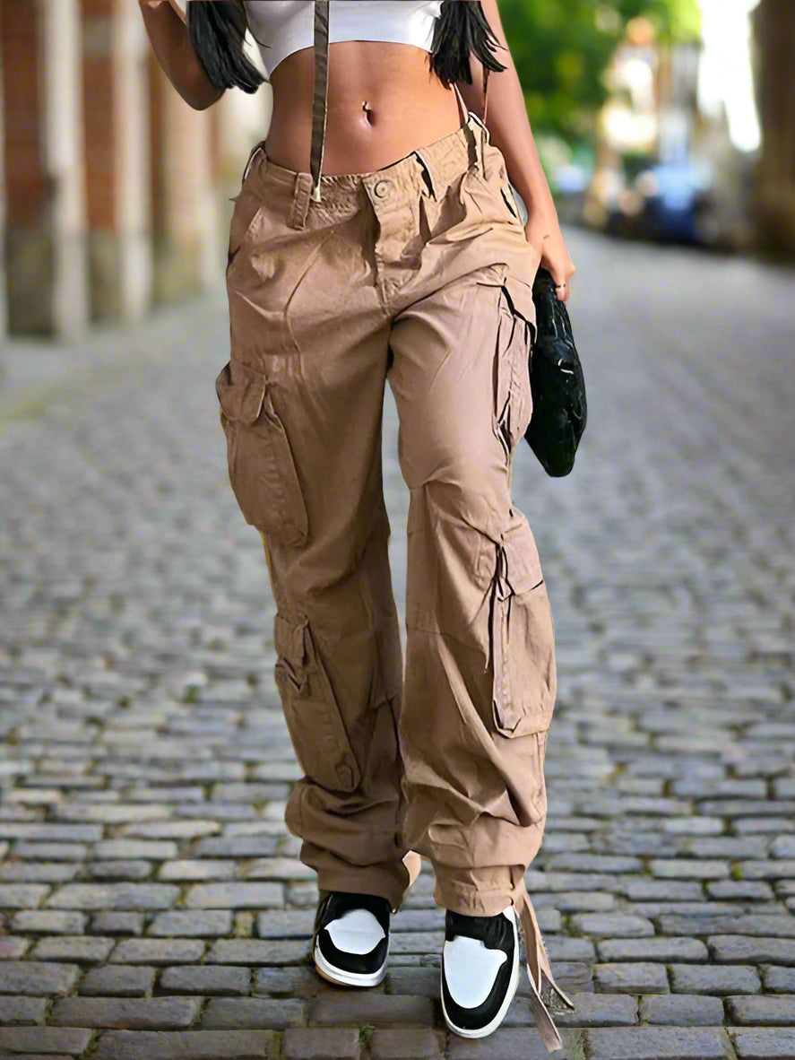 Vintage Cargo Pants Baggy Jeans: Embrace Retro Streetwear