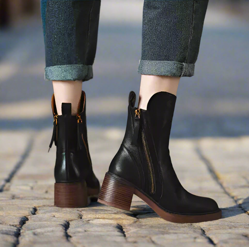 High Heel Ankle Boots for Women