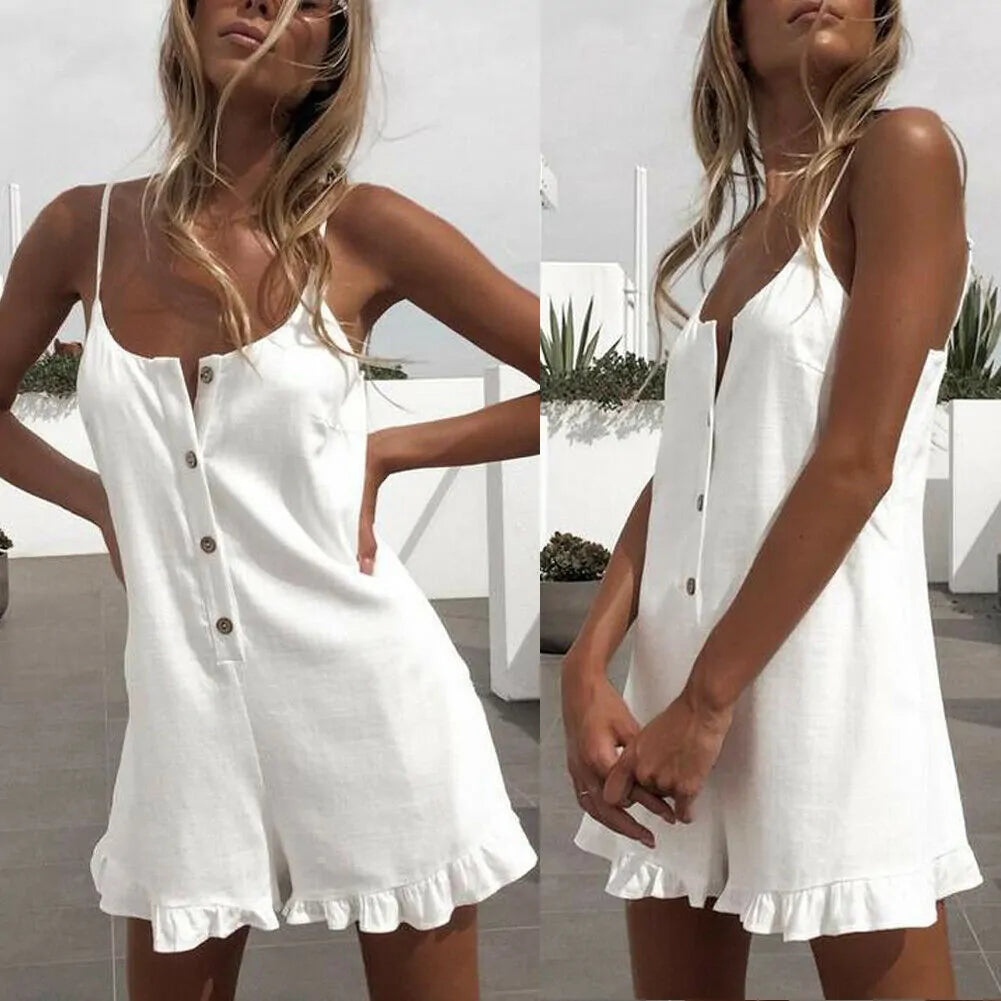 Women's Sleeveless Romper – Effortless Style & Comfort