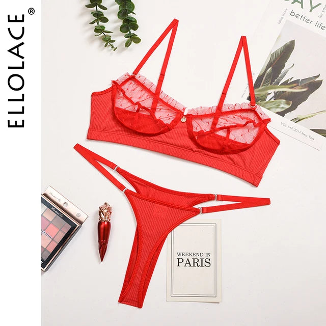 Ruffle Lace Lingerie Set - Elevate Your Intimacy