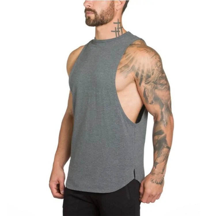 Show Off Your Physique in Style with the Sleeveless Shirt Muscle Vest