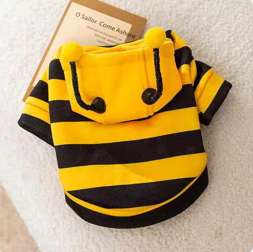 BuzzPaws Cozy Bee Costume - cats or small dogs