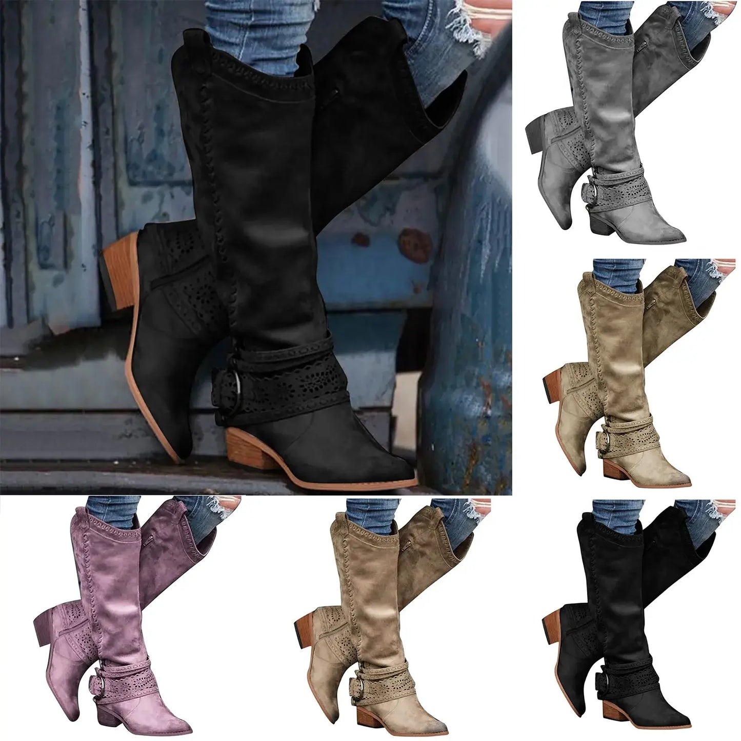 Step Up Your Style with Women's High Boots