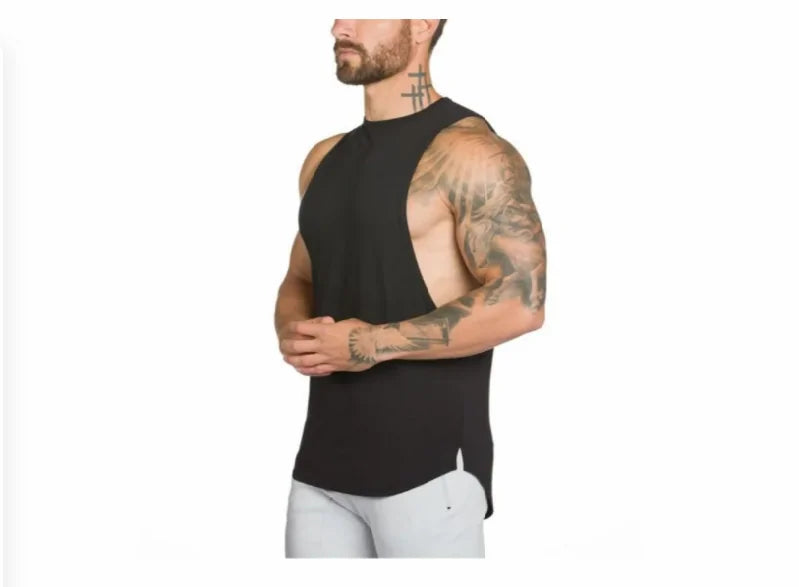 Show Off Your Physique in Style with the Sleeveless Shirt Muscle Vest