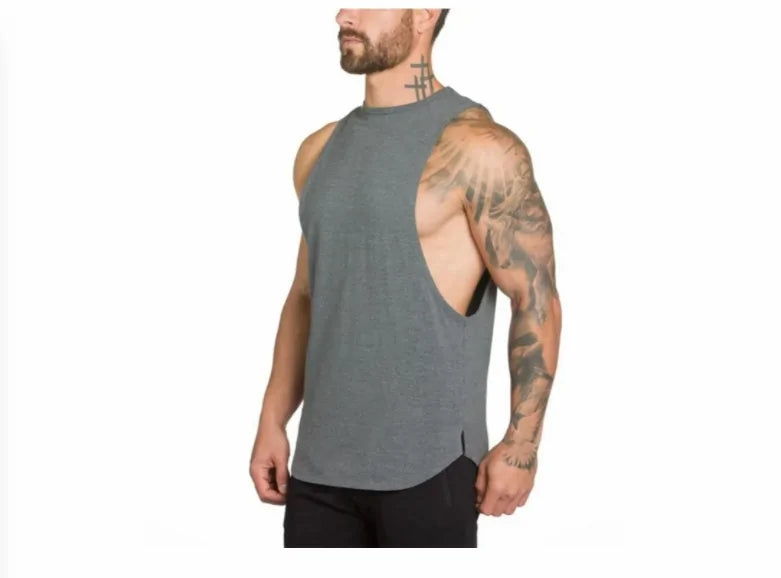 Show Off Your Physique in Style with the Sleeveless Shirt Muscle Vest