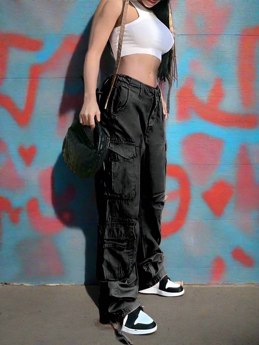 Vintage Cargo Pants Baggy Jeans: Embrace Retro Streetwear