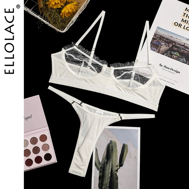 Ruffle Lace Lingerie Set - Elevate Your Intimacy